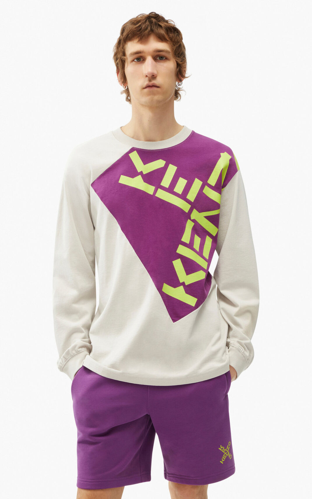 Kenzo Sport Big X T Shirt Herr | 49023-YHNR